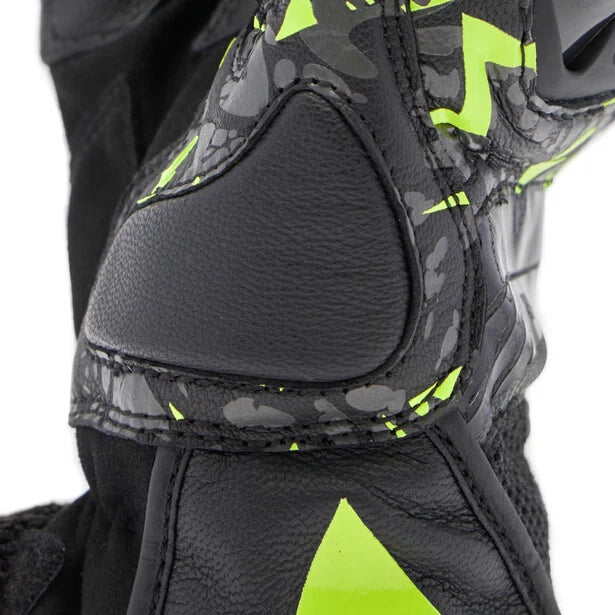 MIG 3 Unisex Lederhandschuhe - Black/Anthracite/Yellow-Fluo - Image 8