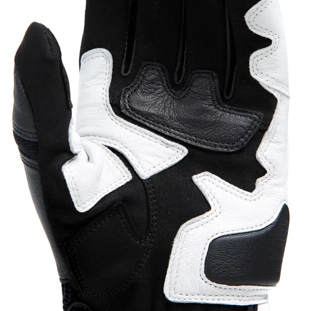 MIG 3 Unisex Lederhandschuhe - Black/White/Lava-Red - Image 8