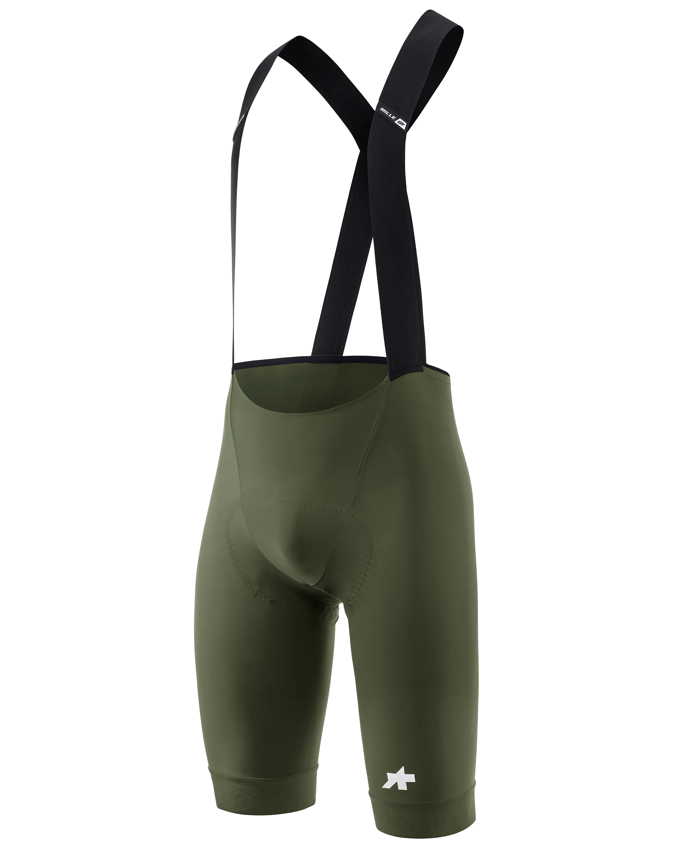 MILLE GT Bib Shorts S11 - Moss Green - Image 4