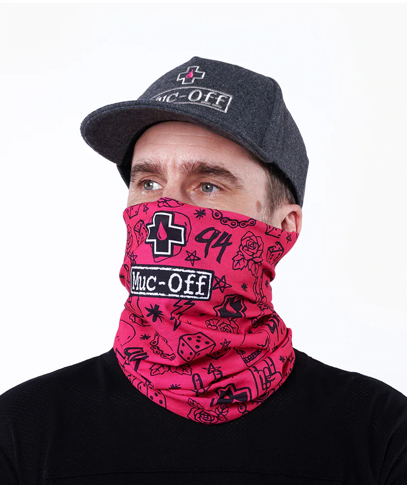Lightweight Neck Gaiter Halstuch - Pink Punk - Image 4