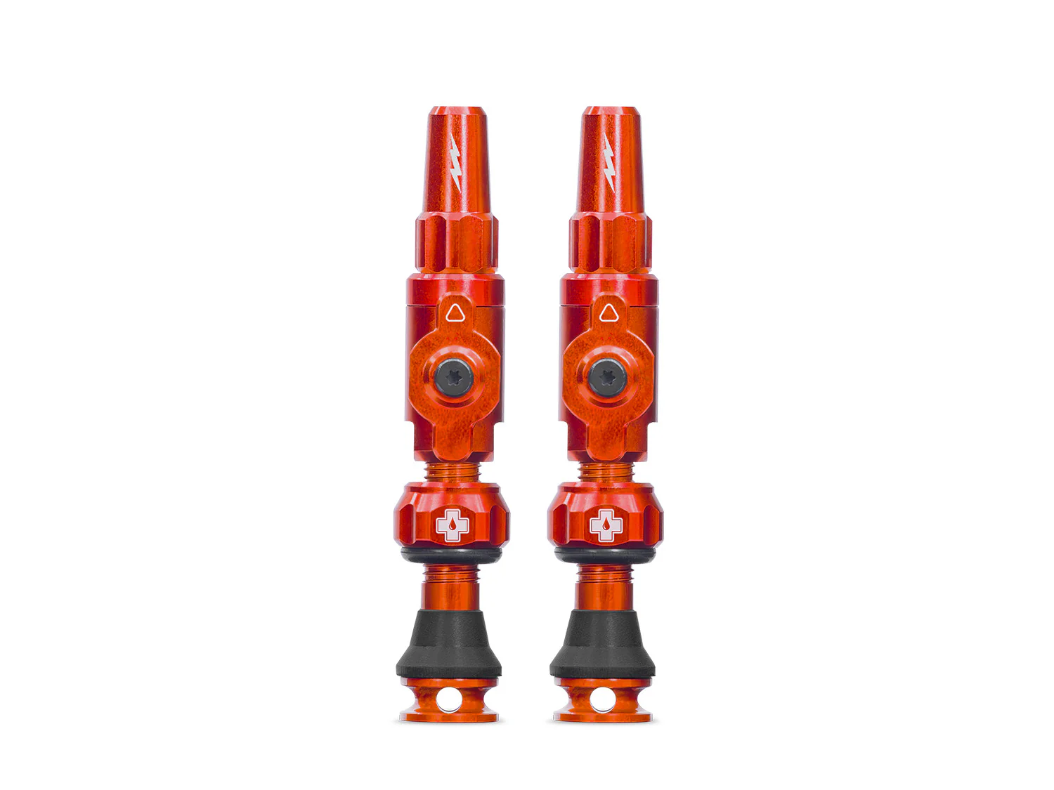 Ventile für Tubeless, Big Bore Lite - orange