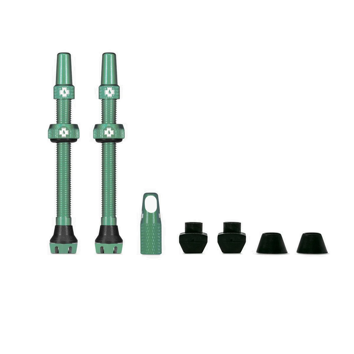Ventile V2 für Tubeless Reifen - türkis - MTB & Road