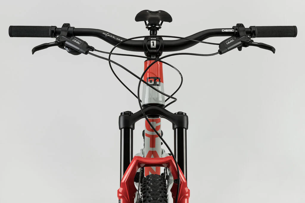 OMG EVO 29 Zoll - Trail - Grau/Rot - Image 5