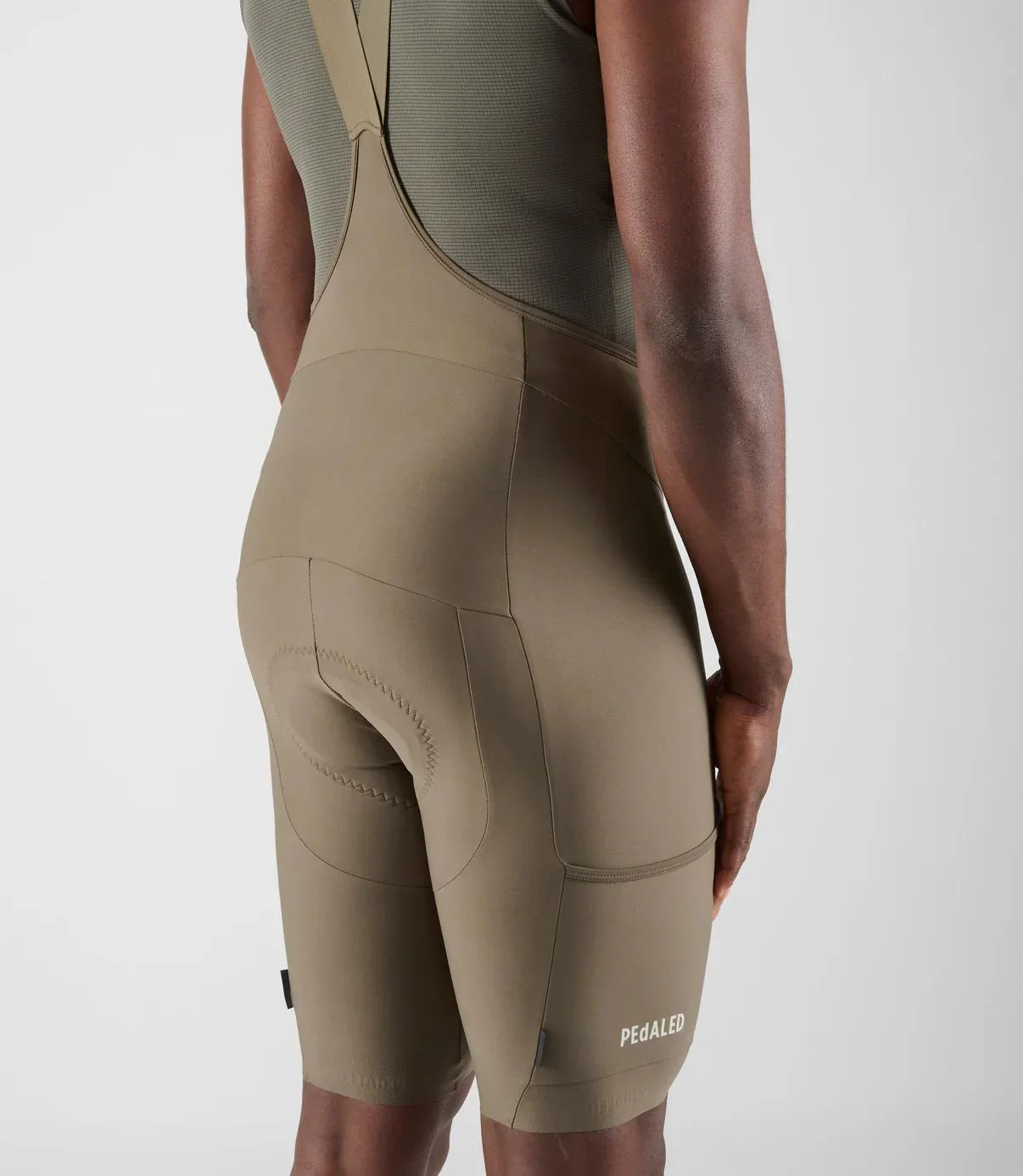 Odyssey Training Bib Shorts - Military Green - Image 9