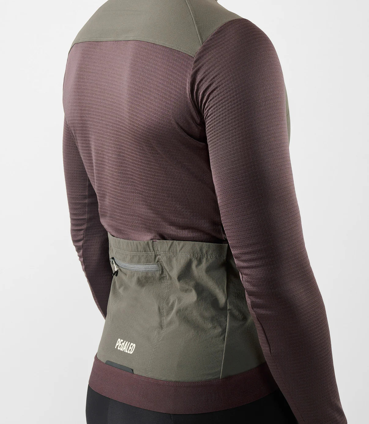 Odyssey Windblock Merino Jersey - raisin purple - Image 6