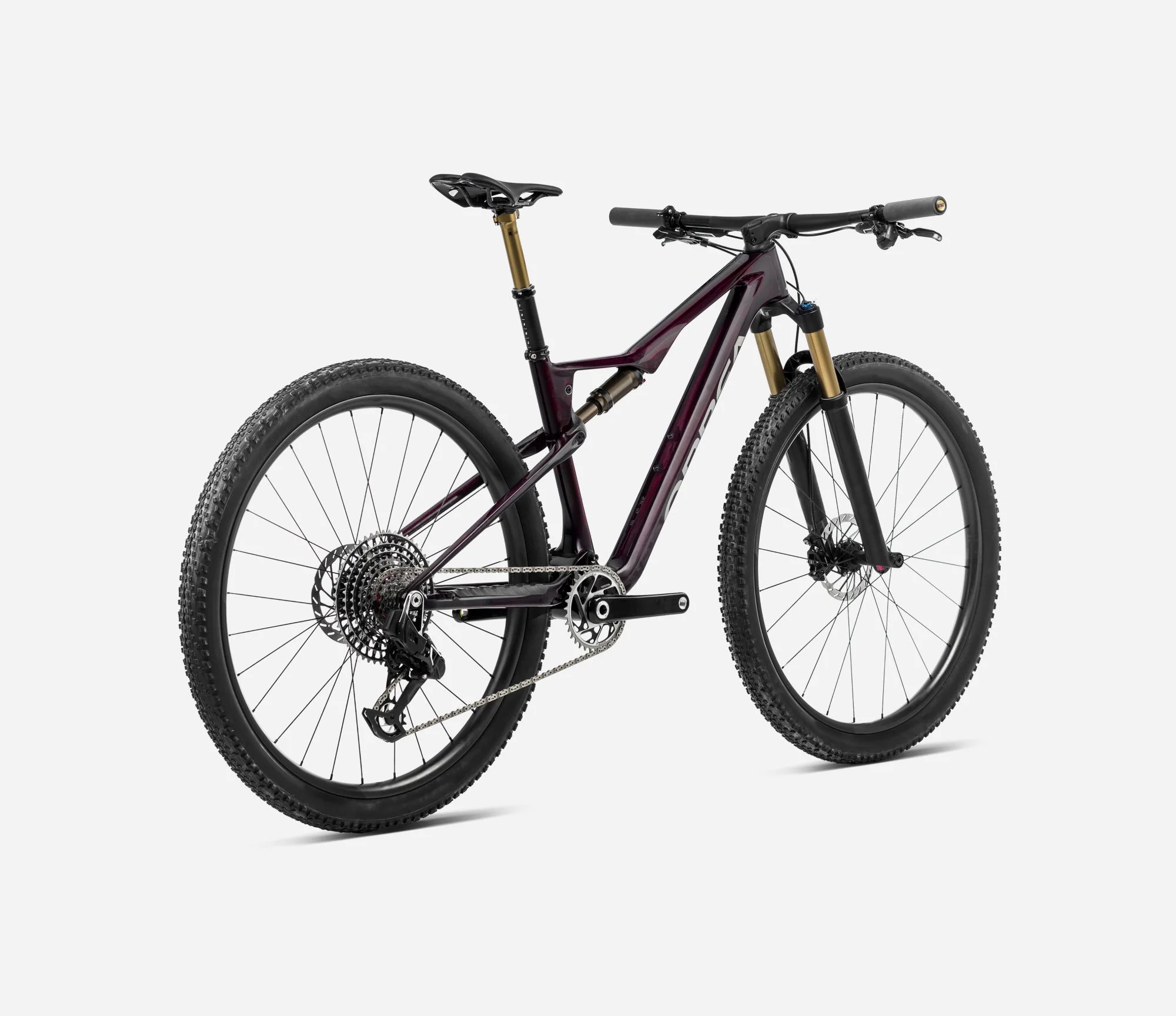 OIZ M-TEAM AXS - Wine Red Carbon View - Titan (Gloss) - Image 3
