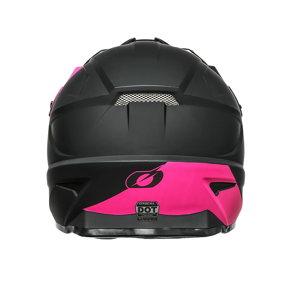 1SRS Helm SOLID black/pink - Image 3