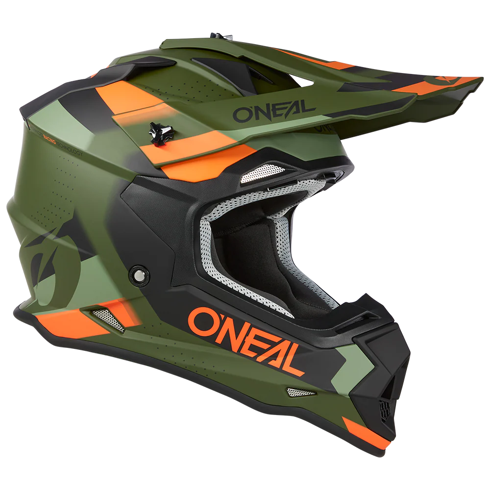 2SRS Helm SPYDE green/black/orange - Image 2