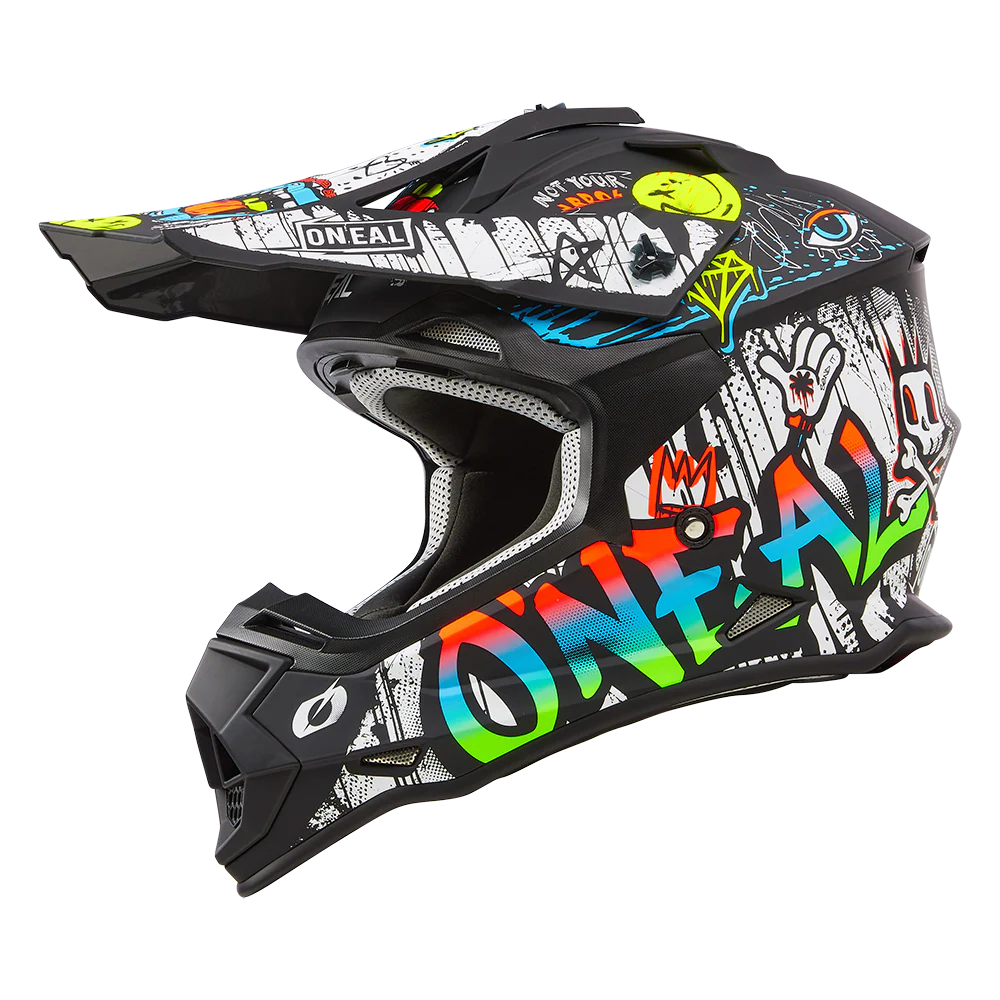 2SRS Helmet RANCID - black/white