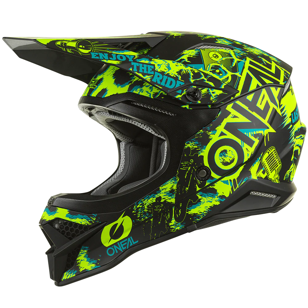 3SRS Helm ASSAULT black/neon yellow