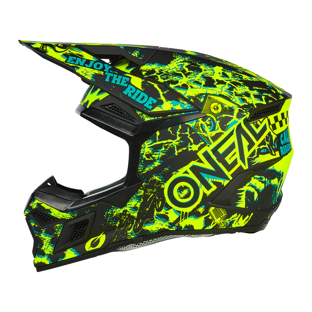3SRS Helm ASSAULT black/neon yellow - Image 7
