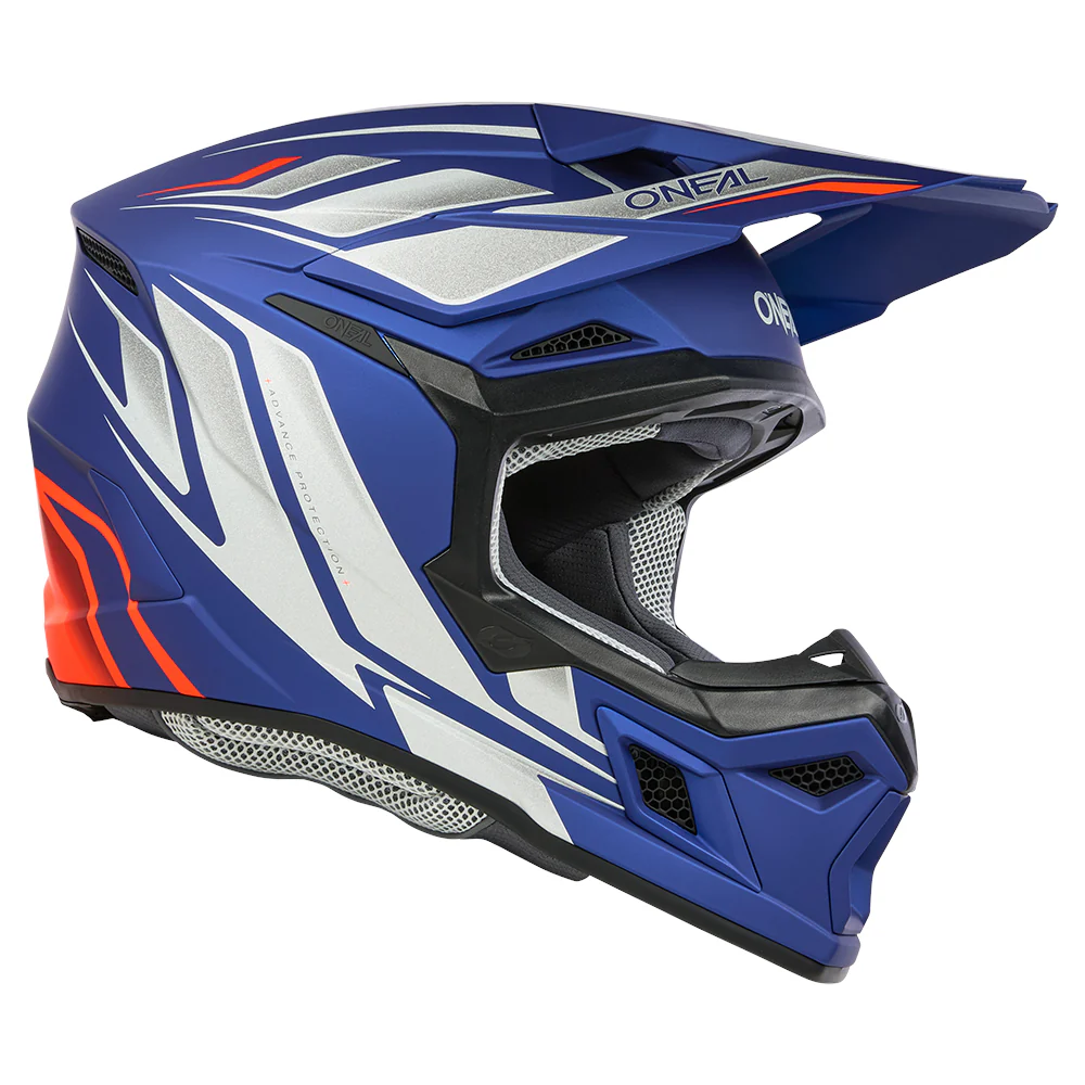 3SRS Helm VERTICAL blue/white/red - Image 2