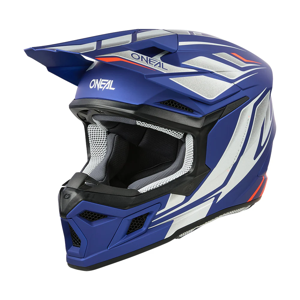 3SRS Helm VERTICAL blue/white/red - Image 7