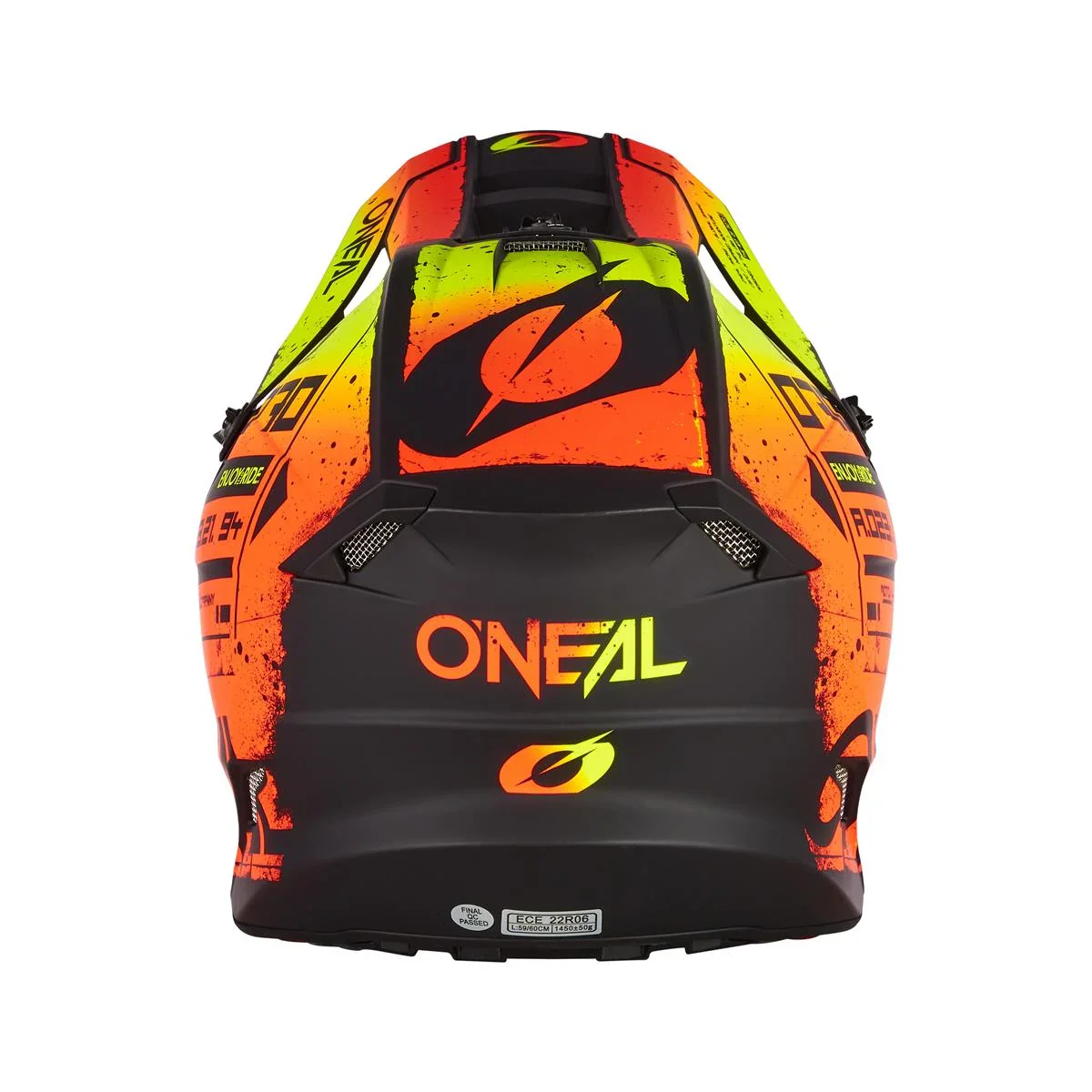 5SRS Polyacrylite Helm SCARZ black/red/yellow - Image 5