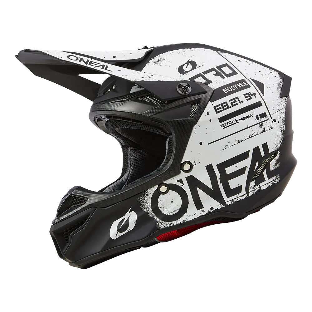 5SRS Polyacrylite Helm SCARZ black/white