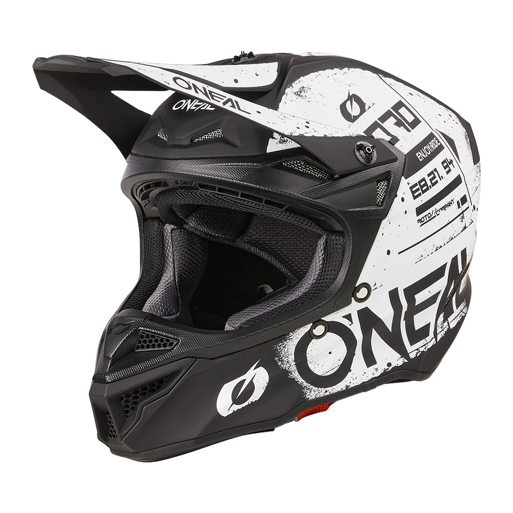 5SRS Polyacrylite Helm SCARZ black/white - Image 3
