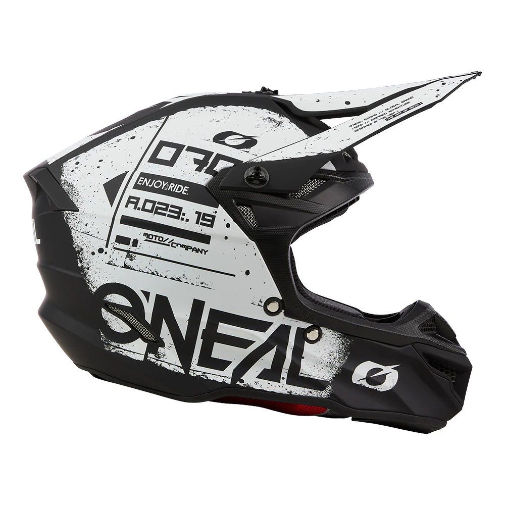 5SRS Polyacrylite Helm SCARZ black/white - Image 5