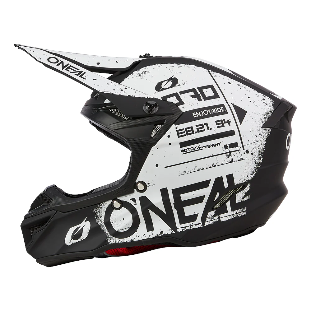 5SRS Polyacrylite Helm SCARZ black/white - Image 6