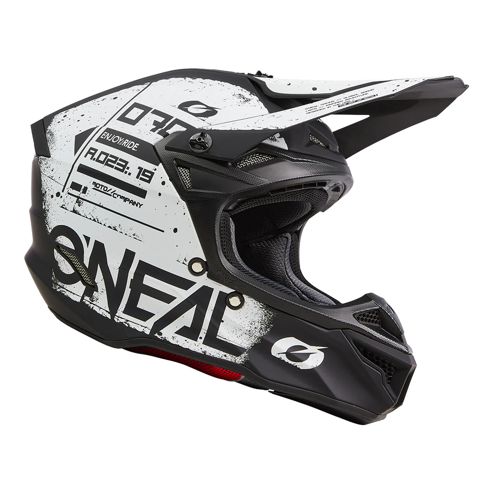 5SRS Polyacrylite Helm SCARZ black/white - Image 7