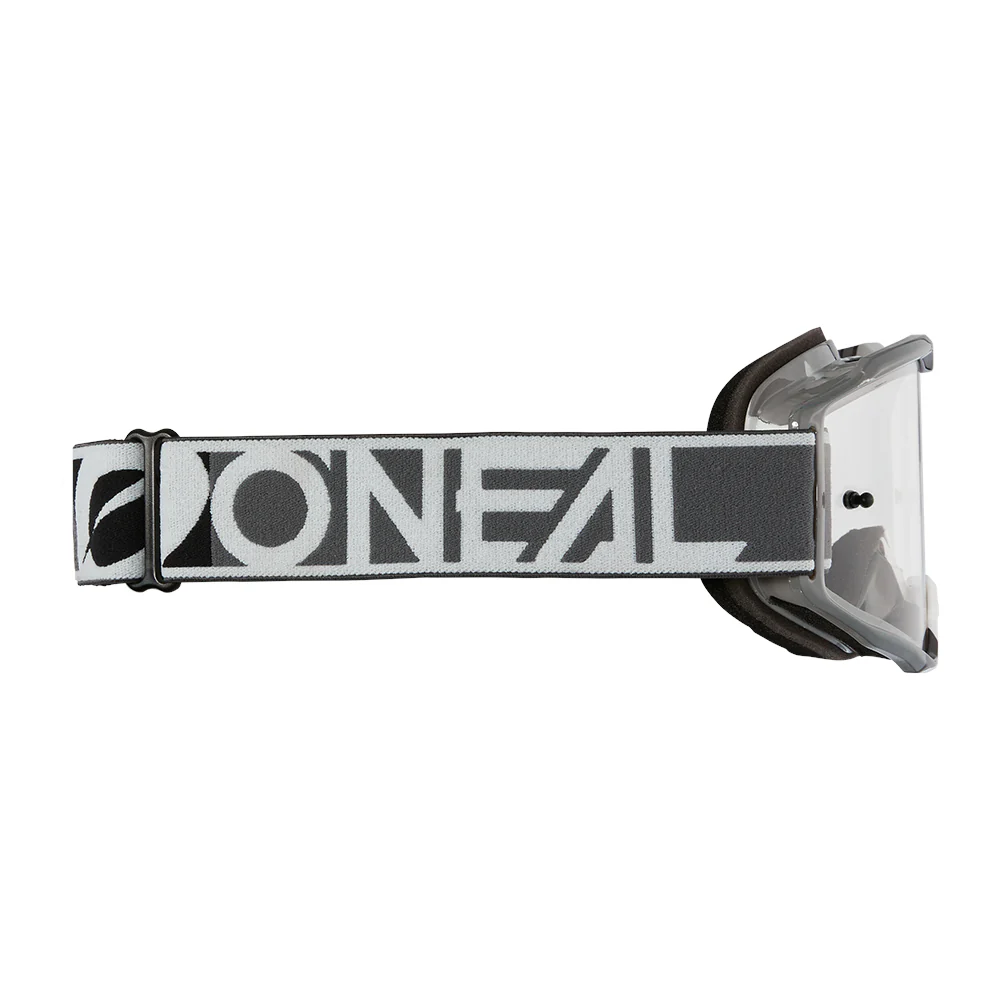 B-10 Goggle DUPLEX gray/white/black - clear - Image 2