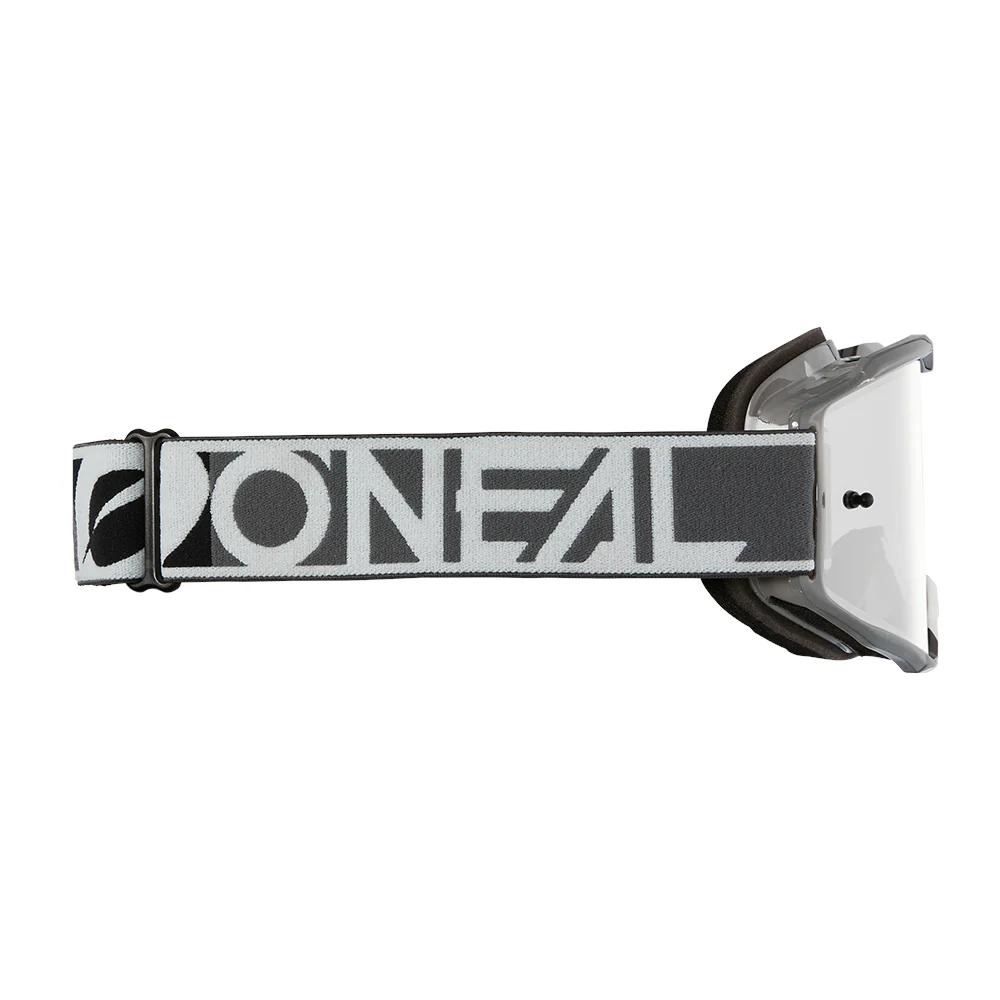 B-10 Goggle DUPLEX gray/white/black - silver mirror - Image 2
