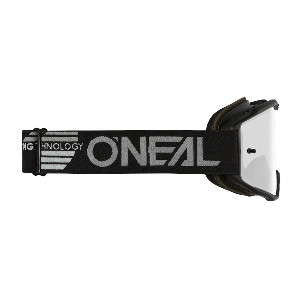 B-10 Goggle SOLID black - silver mirror - Image 2