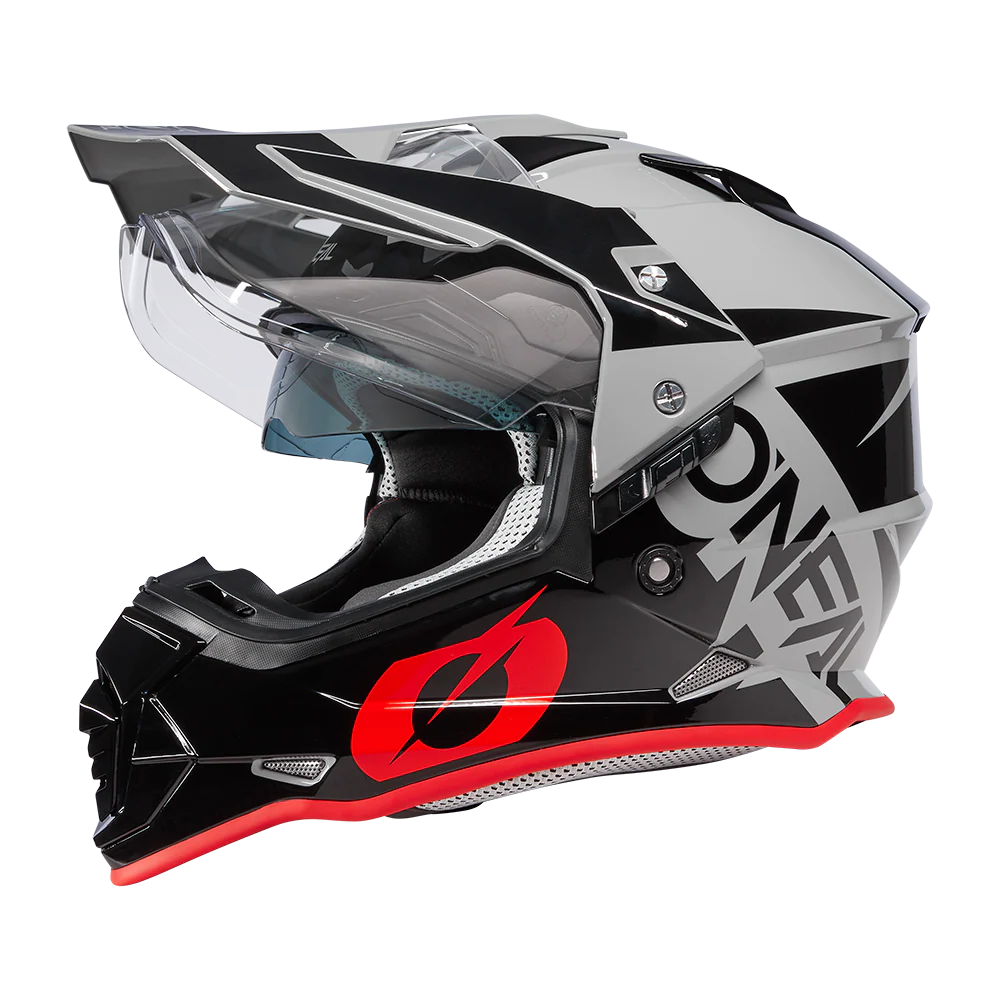 SIERRA Helm R gray/black/red