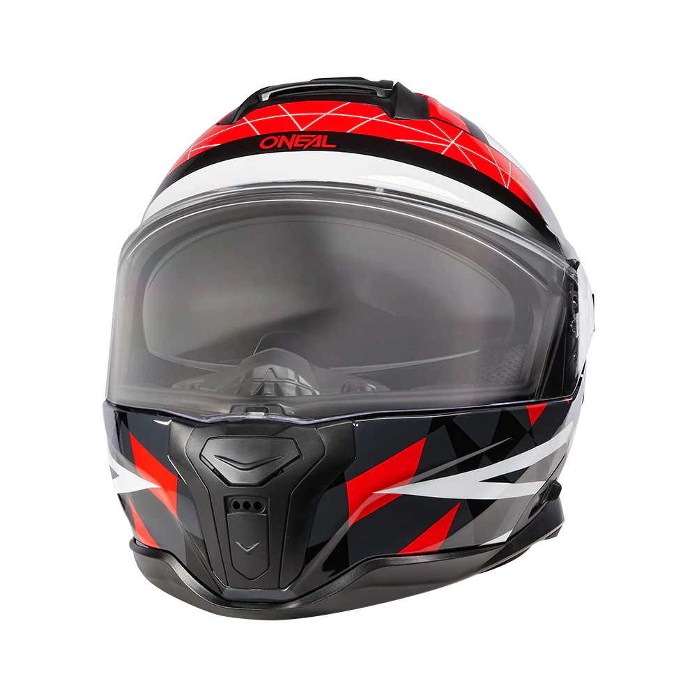 CHALLENGER Helm EXO black/gray/red