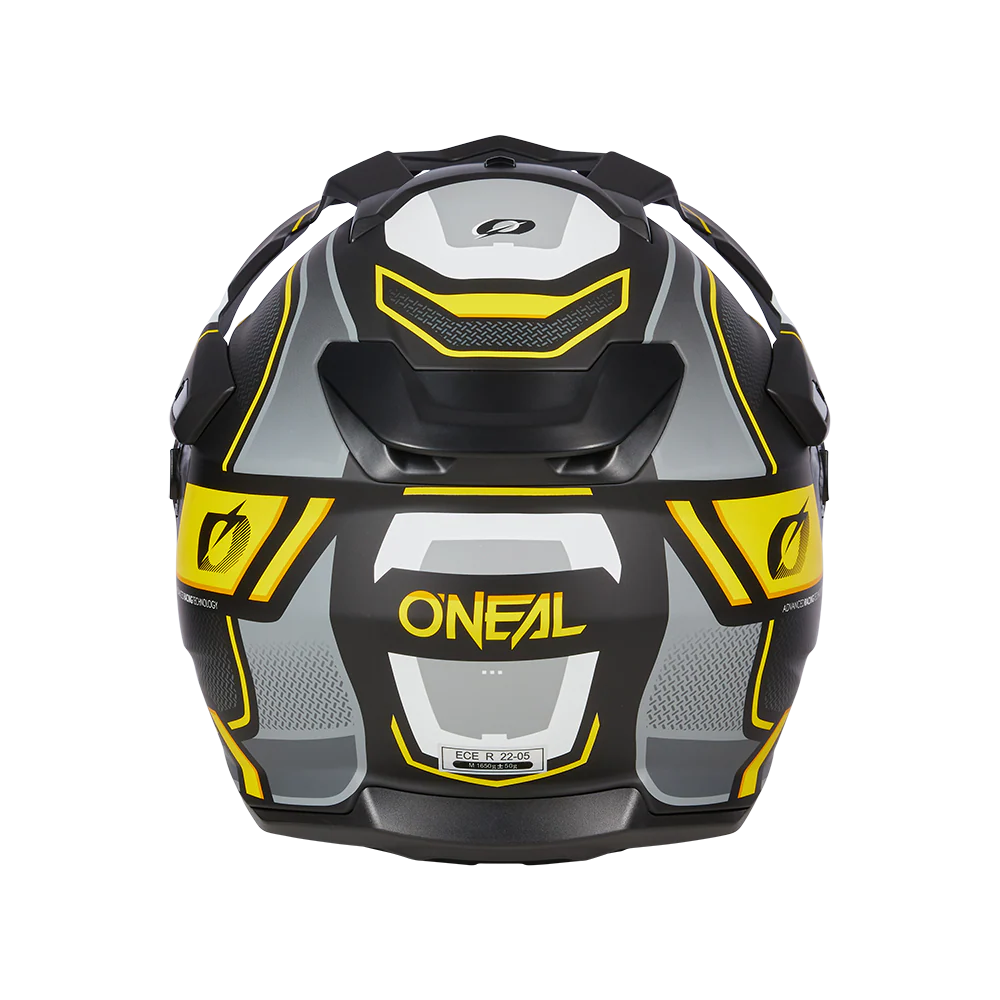 D-SRS Helm SQUARE black/gray/neon yellow - Image 10