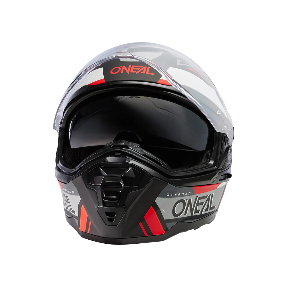D-SRS Helm SQUARE black/gray/red - Image 6