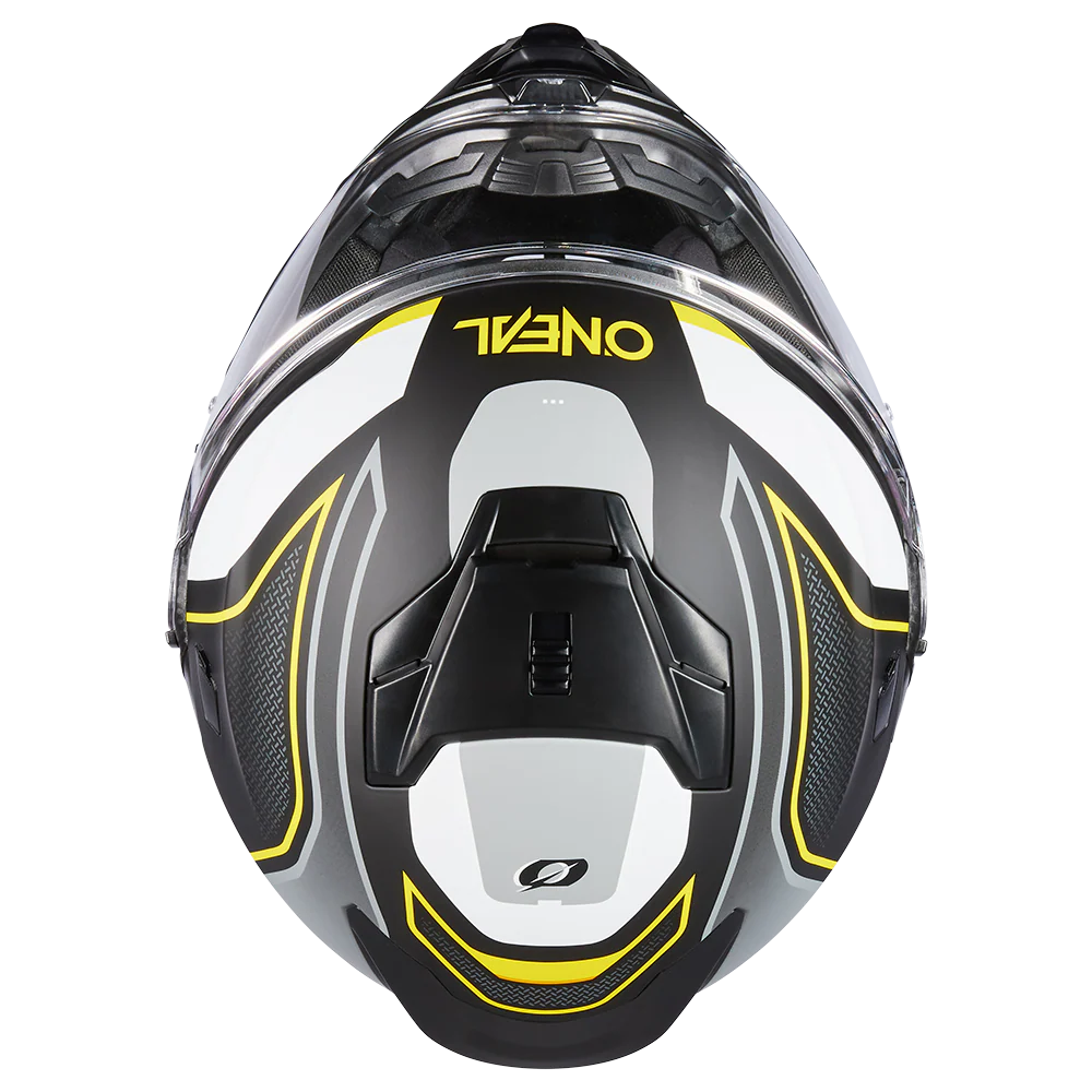 D-SRS Helm SQUARE black/gray/neon yellow - Image 3