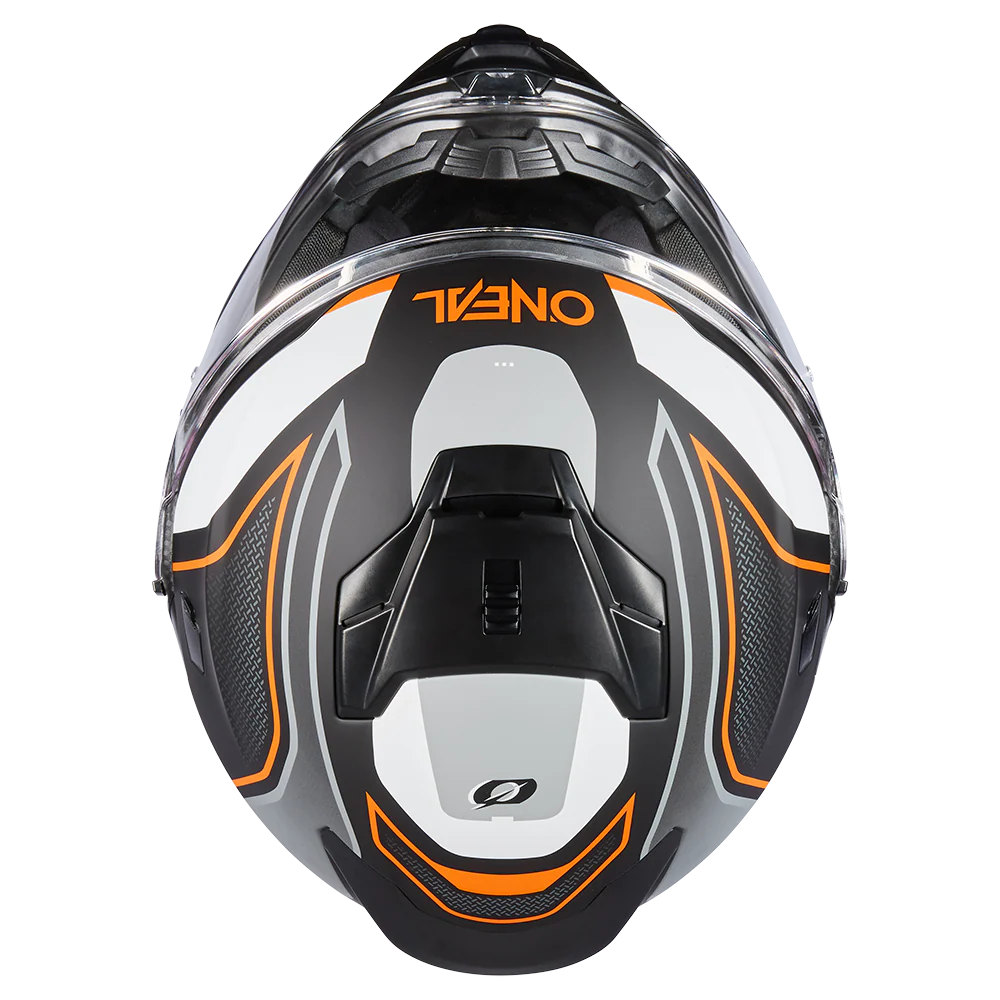 D-SRS Helm SQUARE black/gray/orange - Image 3