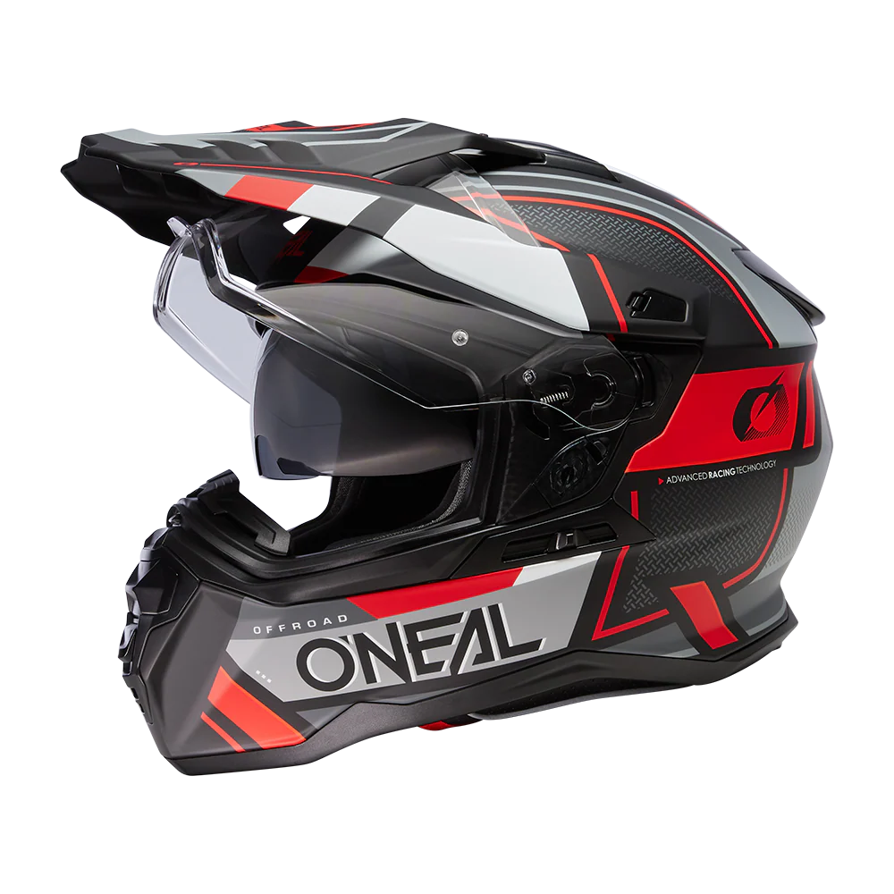 D-SRS Helm SQUARE black/gray/red - Image 4