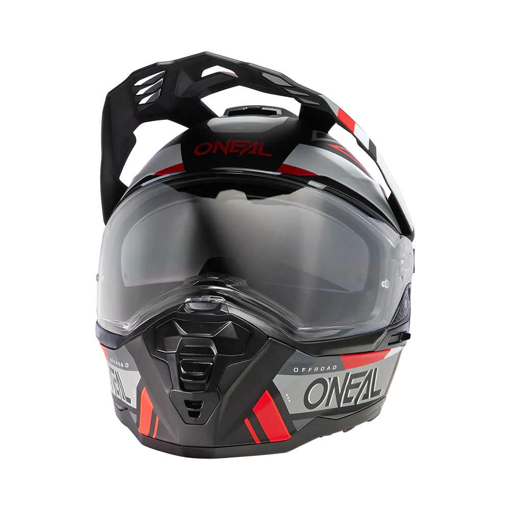 D-SRS Helm SQUARE black/gray/red - Image 7