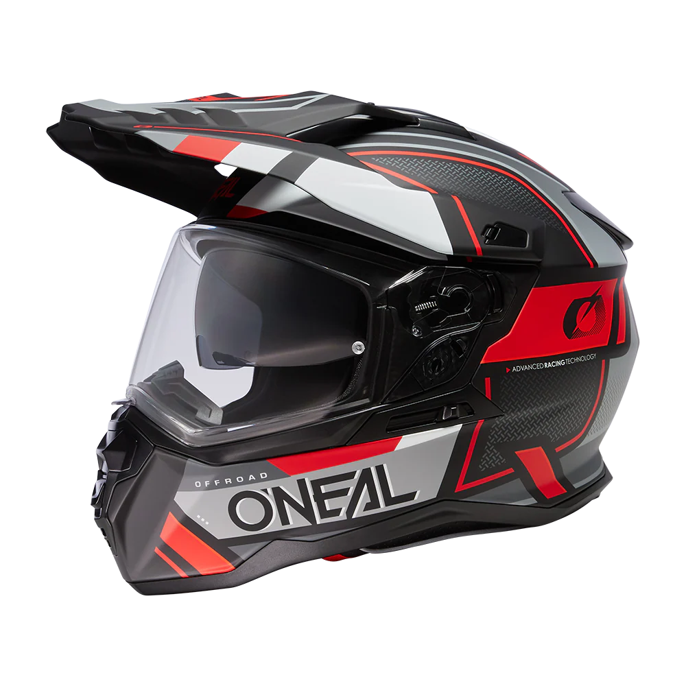 D-SRS Helm SQUARE black/gray/red - Image 8