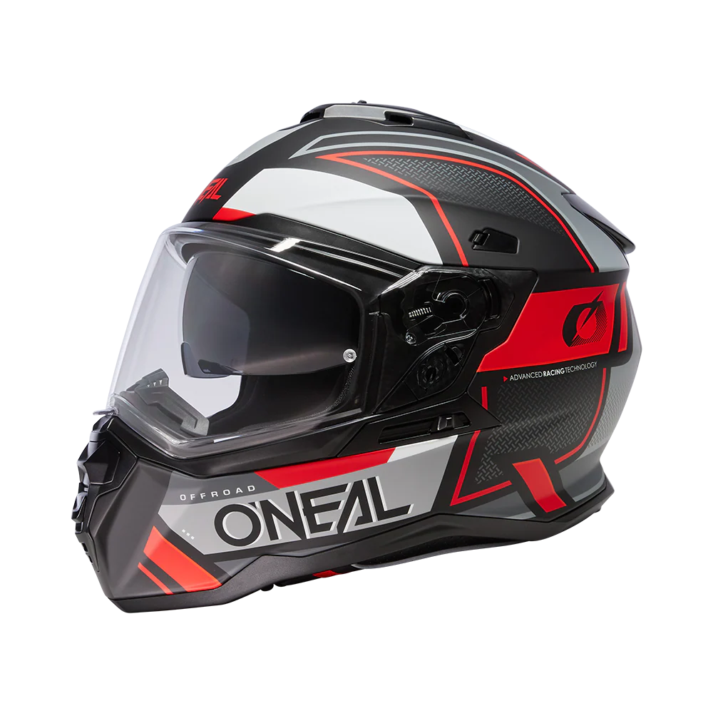 D-SRS Helm SQUARE black/gray/red - Image 9