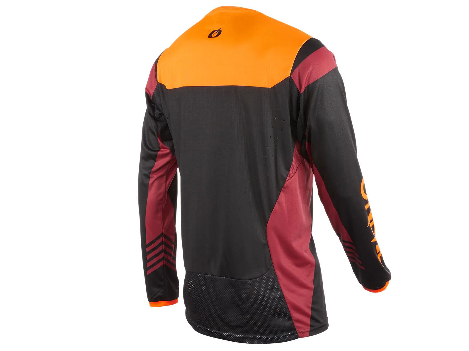 ELEMENT FR Jersey HYBRID V.22 black/red/orange - Image 2