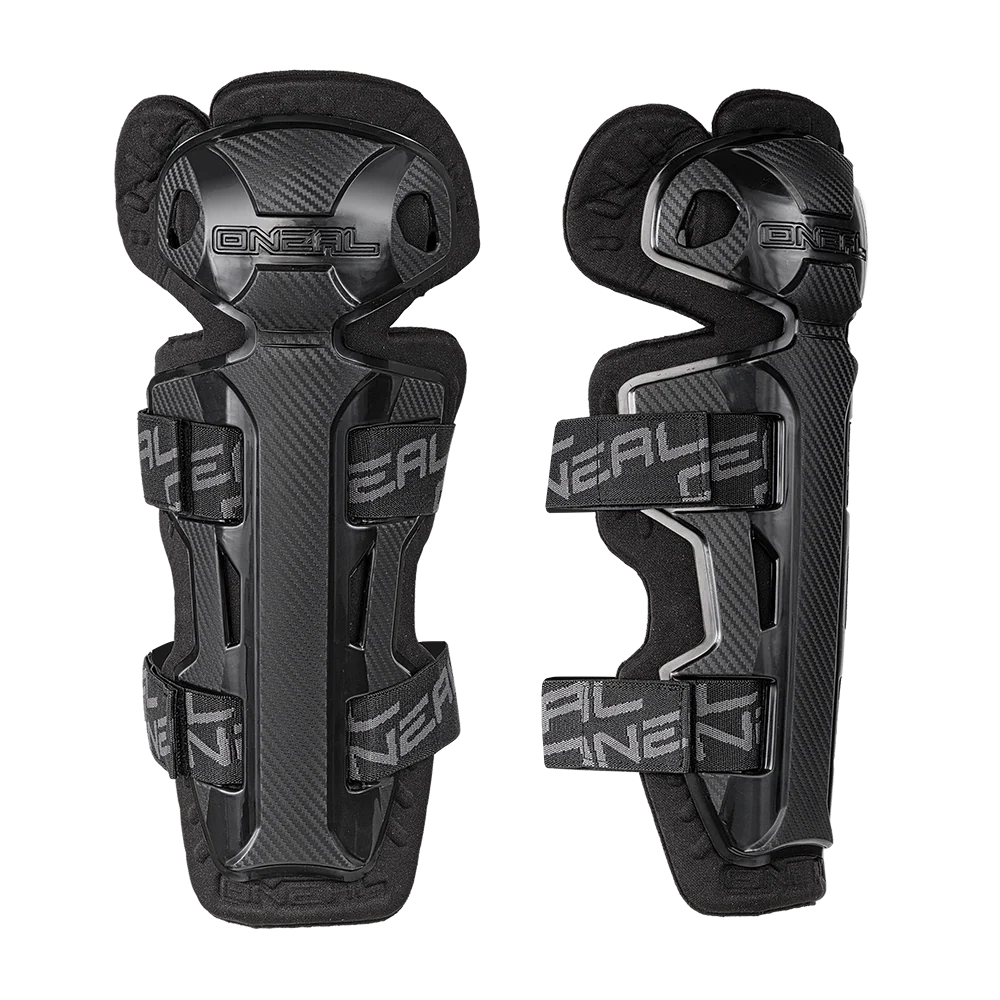 PRO II RL Carbon Look Knie- und Schienbein-Protektorblack