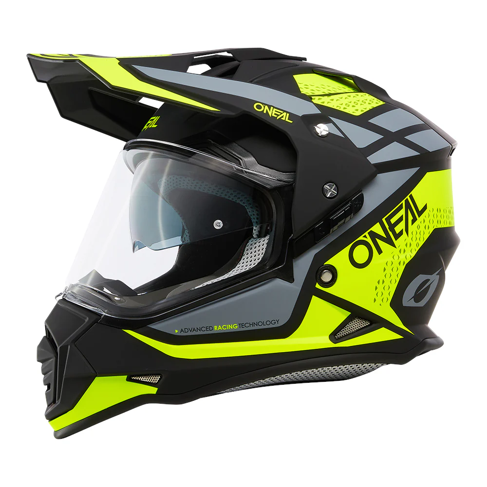 SIERRA Helm R neon yellow/black/gray - Image 3