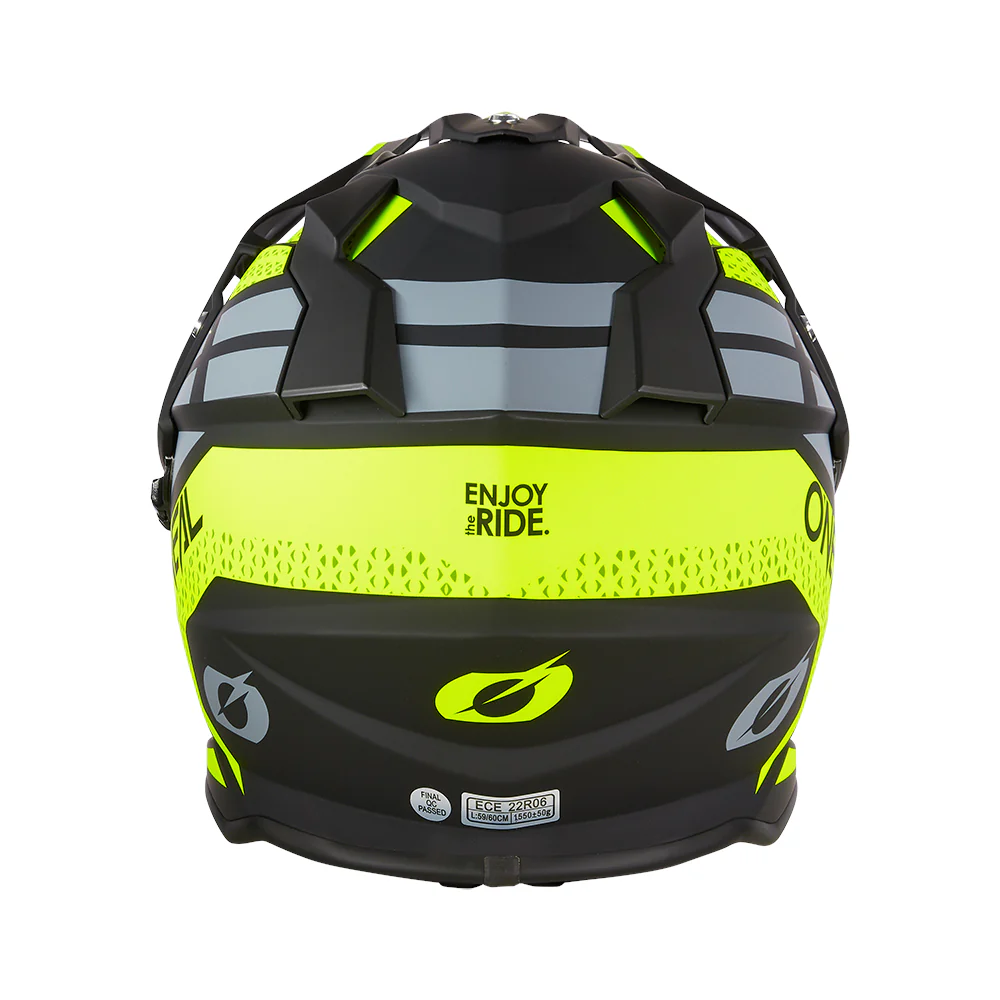 SIERRA Helm R neon yellow/black/gray - Image 4