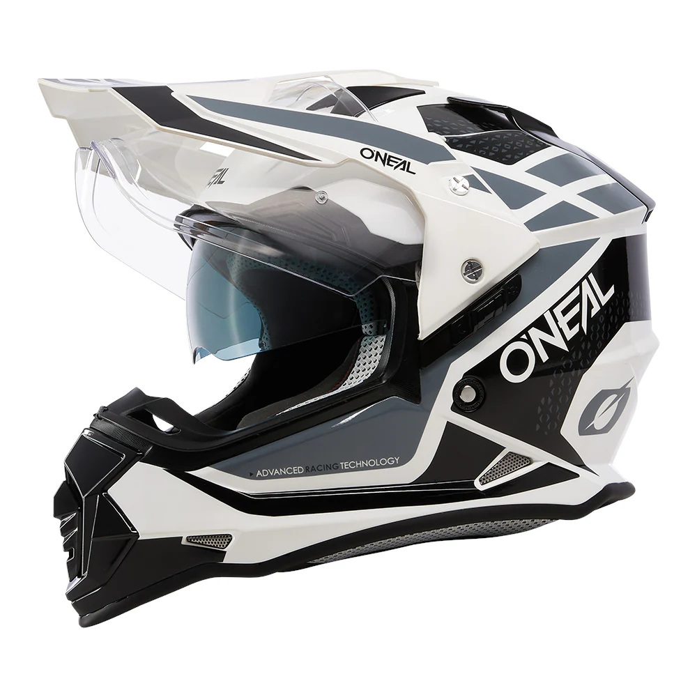 SIERRA Helm R white/black/gray - Image 3