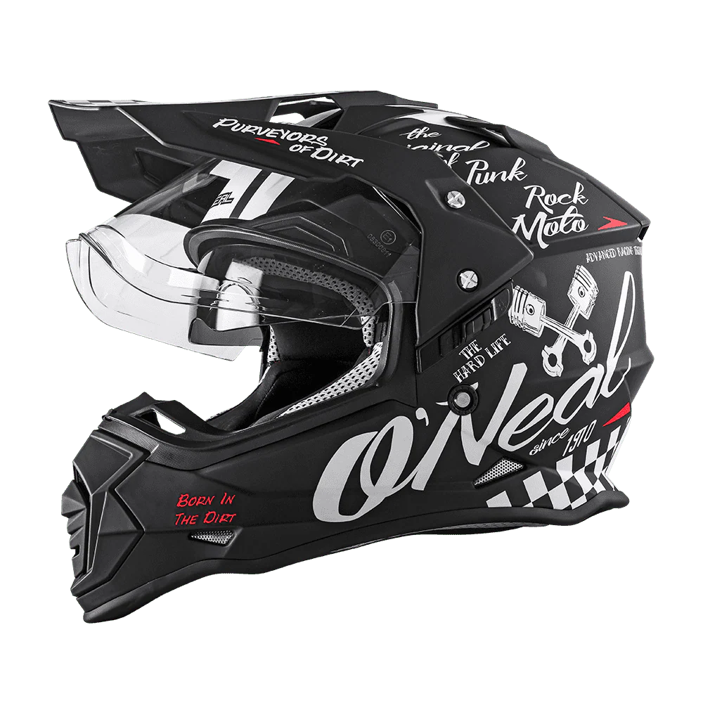 SIERRA Helm TORMENT black/white