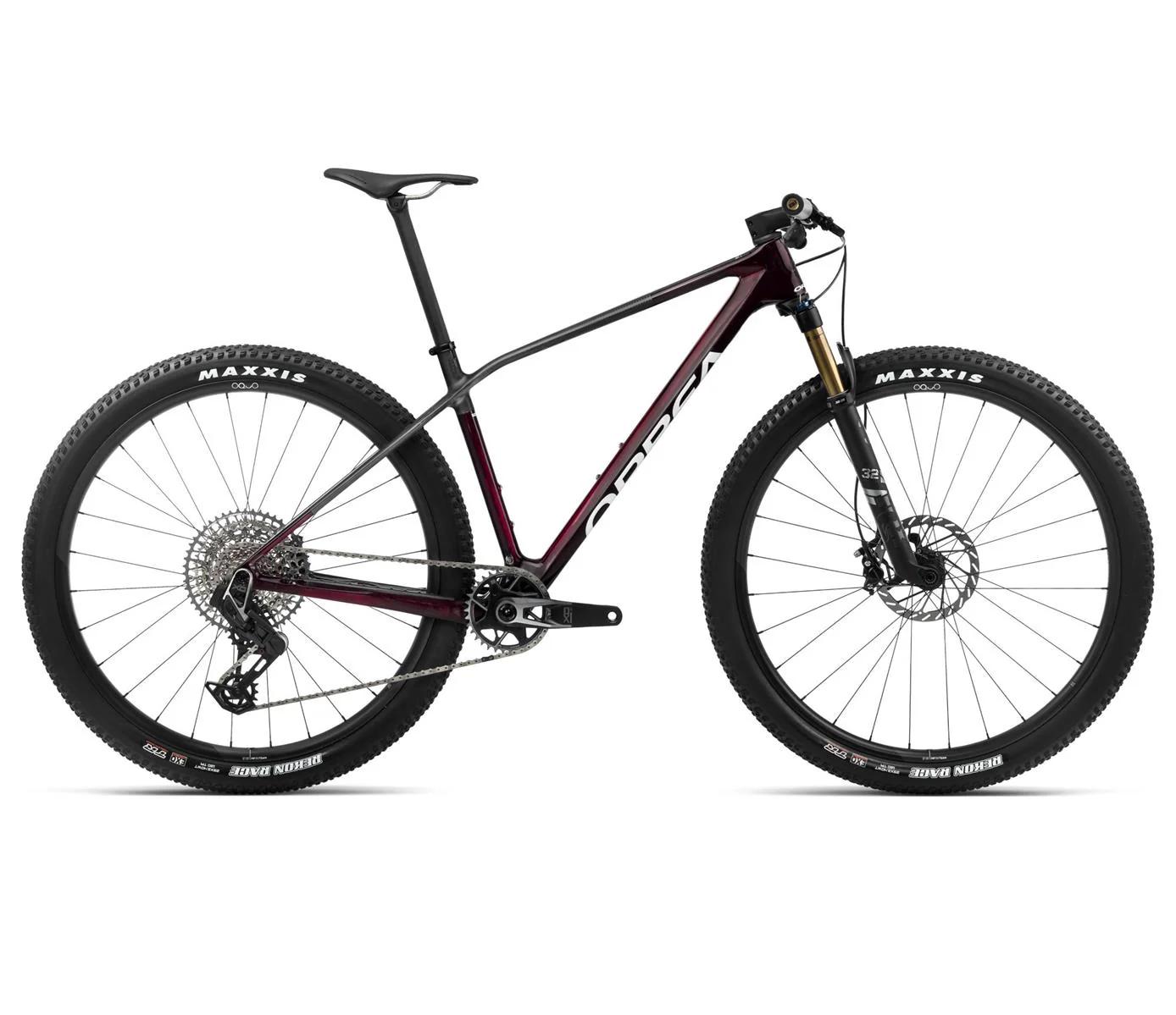 ALMA M PRO Red Wine Carbon View (Gloss) - Carbon Raw (Matt)