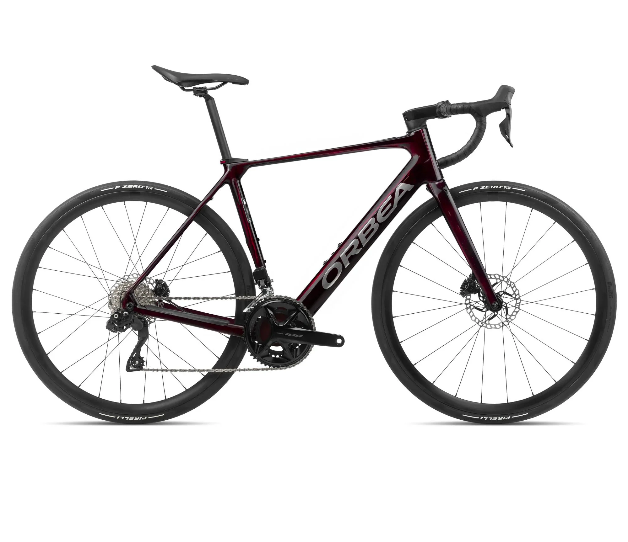 GAIN M30i - Wine Red Carbon View