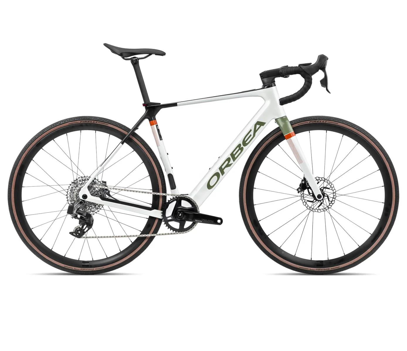 GAIN M31e 1X White Chic - Metallic Green Artichoke (Gloss)