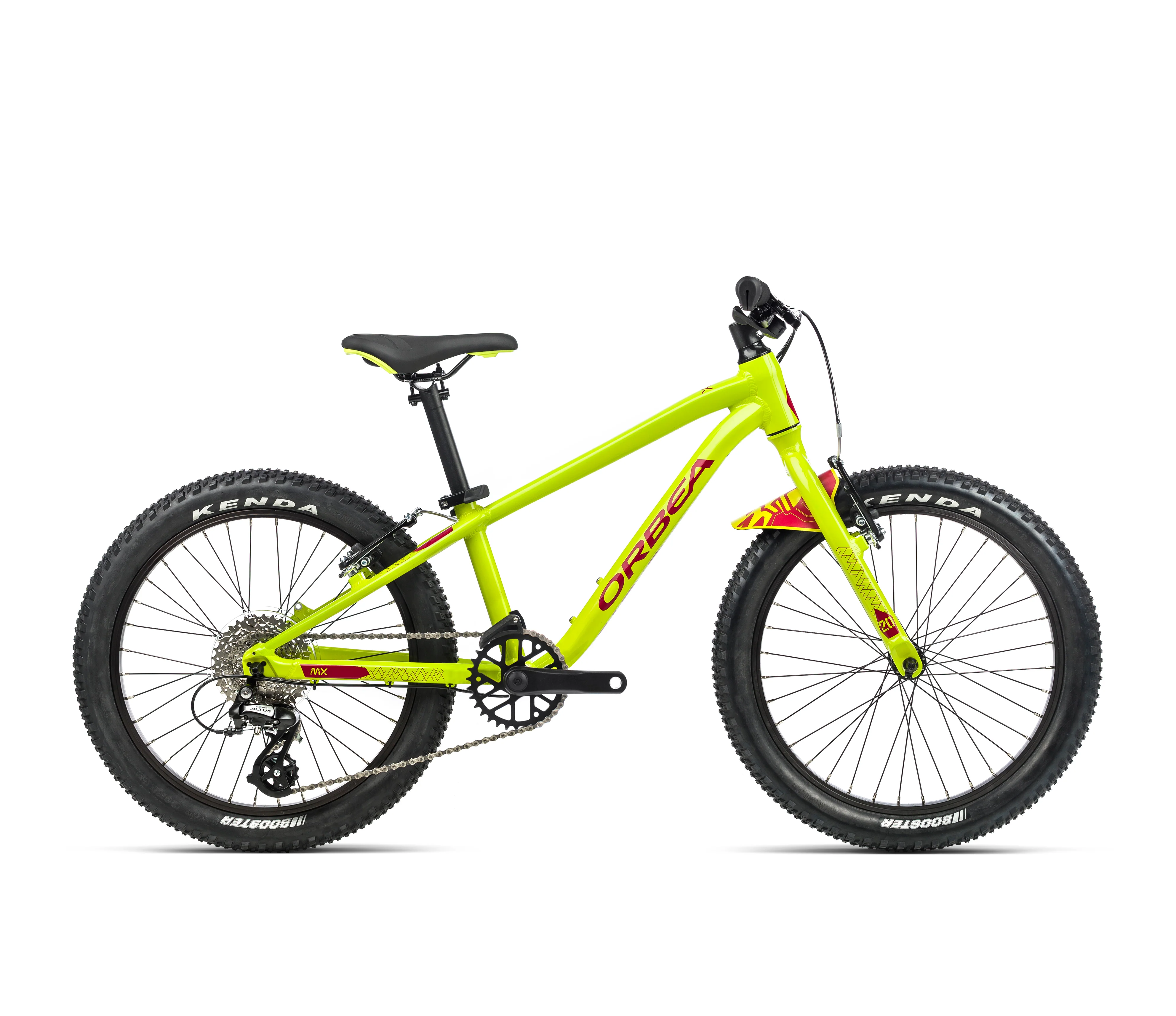 MX 20 Team - Lime Green - Watermelon Red (Gloss)