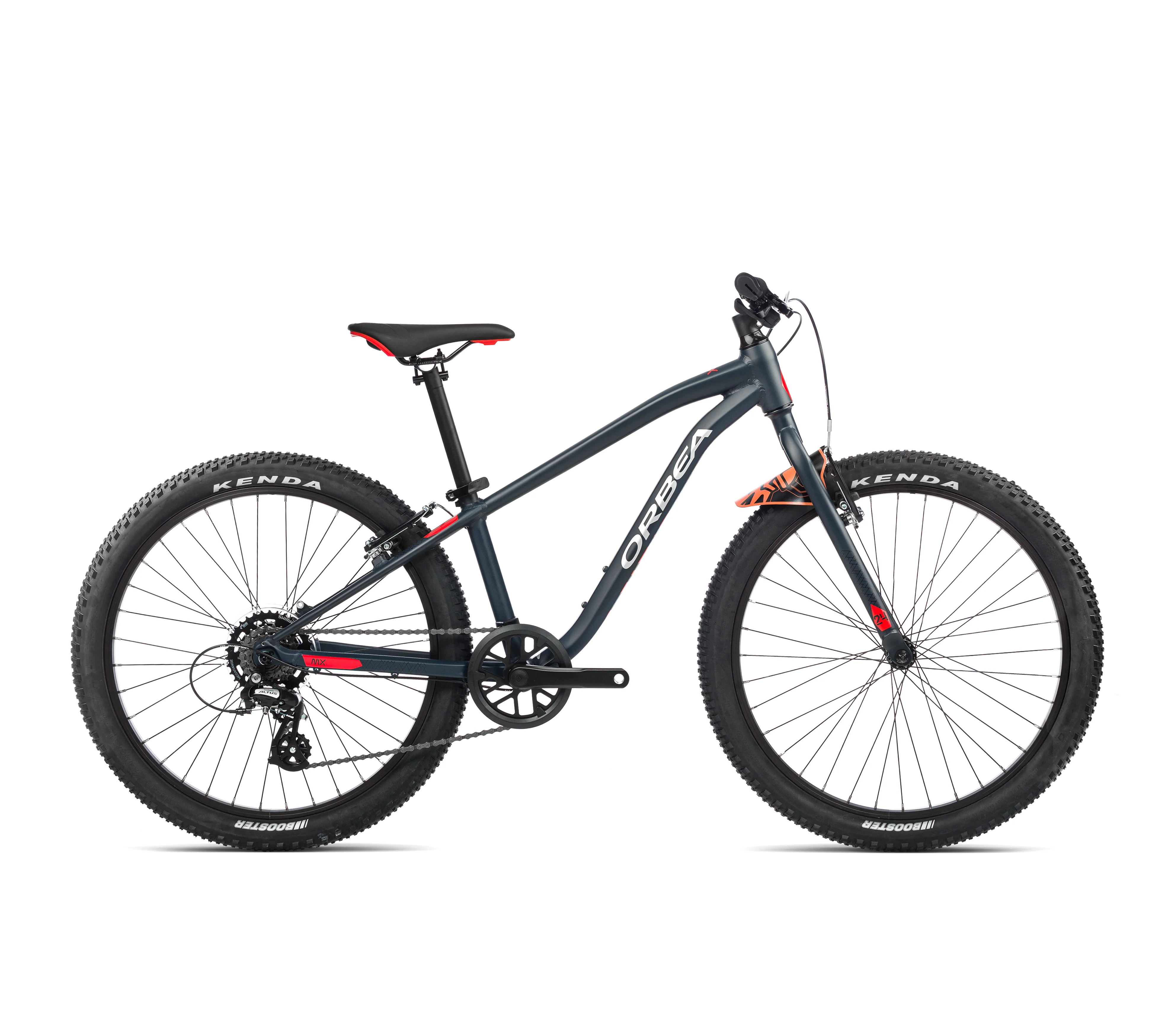 MX 24 Dirt - Indigo Blue (Matt) Bright Red (Gloss)