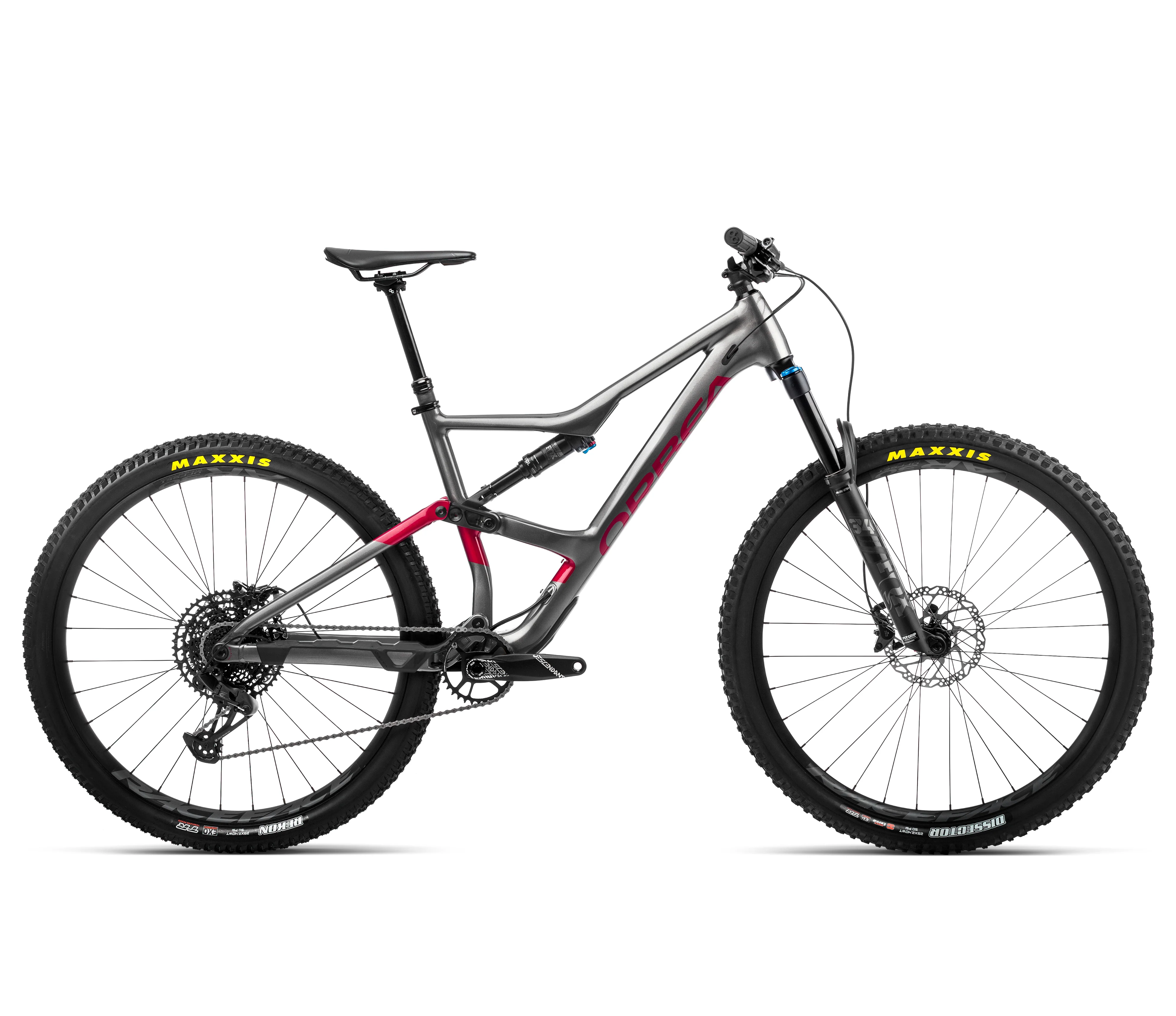 OCCAM H20-Eagle - Glitter Anthracite - Metallic Red (Gloss)