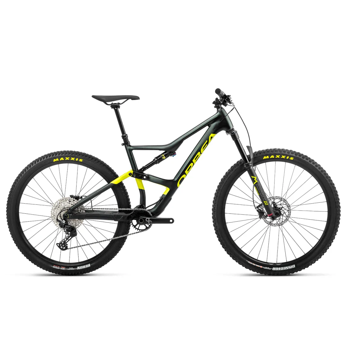 OCCAM H30 Dark Green Metallic - Lime Green