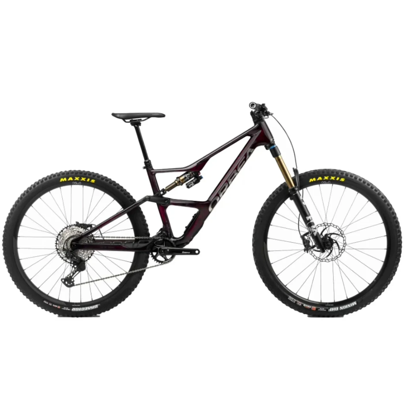 OCCAM LT M10 - Wine Red Carbon View - Titan (Gloss)